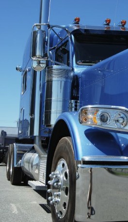Truck for road freight